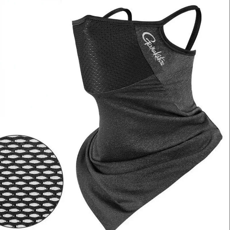 Fishing Mask Sun Protection - Gamakatsu Sivrisinek Önleyici Güneş Maskesi, Başörtüsü,