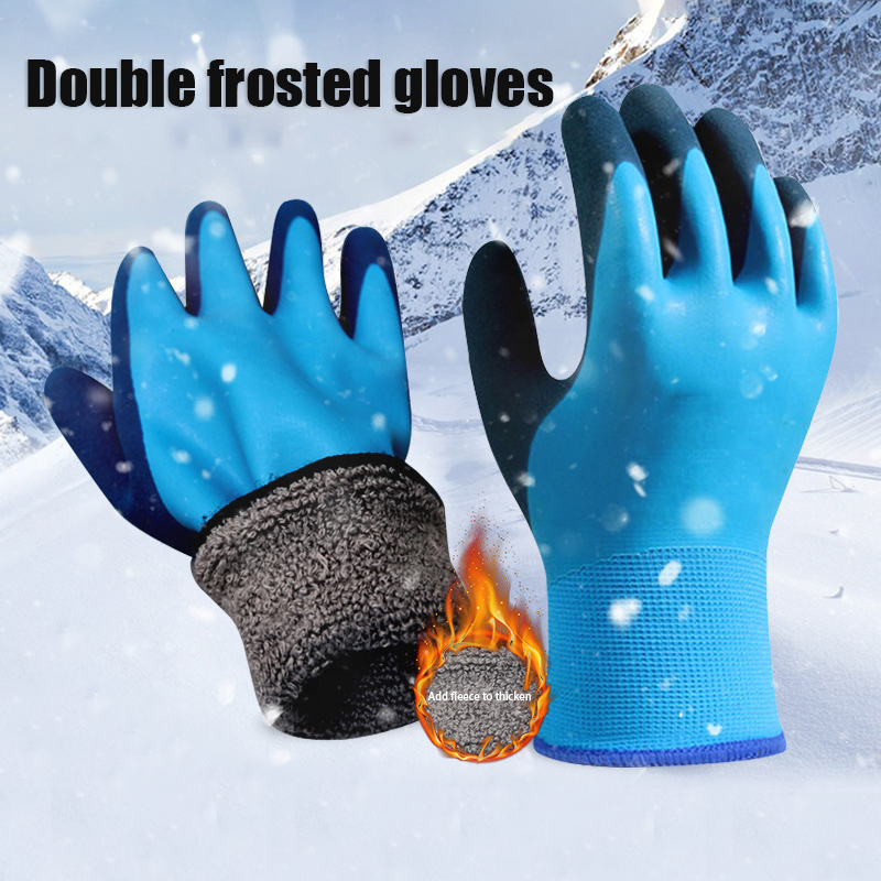 Fishing Gloves - -30 derece soğuk depolama anti-donma Unisex